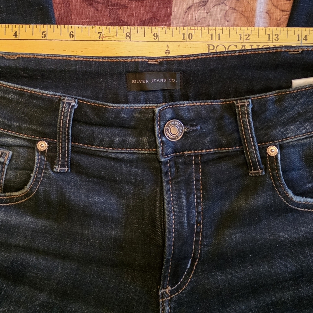 Silver Jeans Co. Britt Straight Fit Women's Jeans 33x33